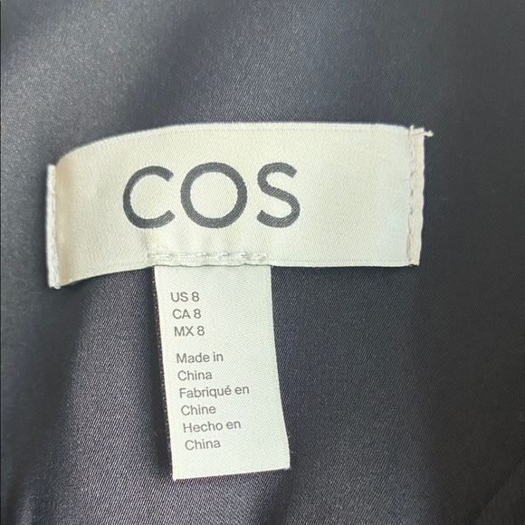 COS Velvet Black Shirt Jacket - Picture 4 of 9